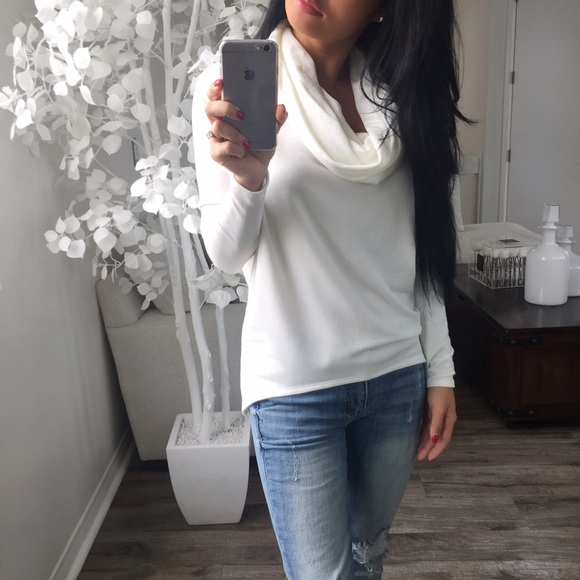 Ivory Softest Lush Cowl Neck - Picture 1 of 5